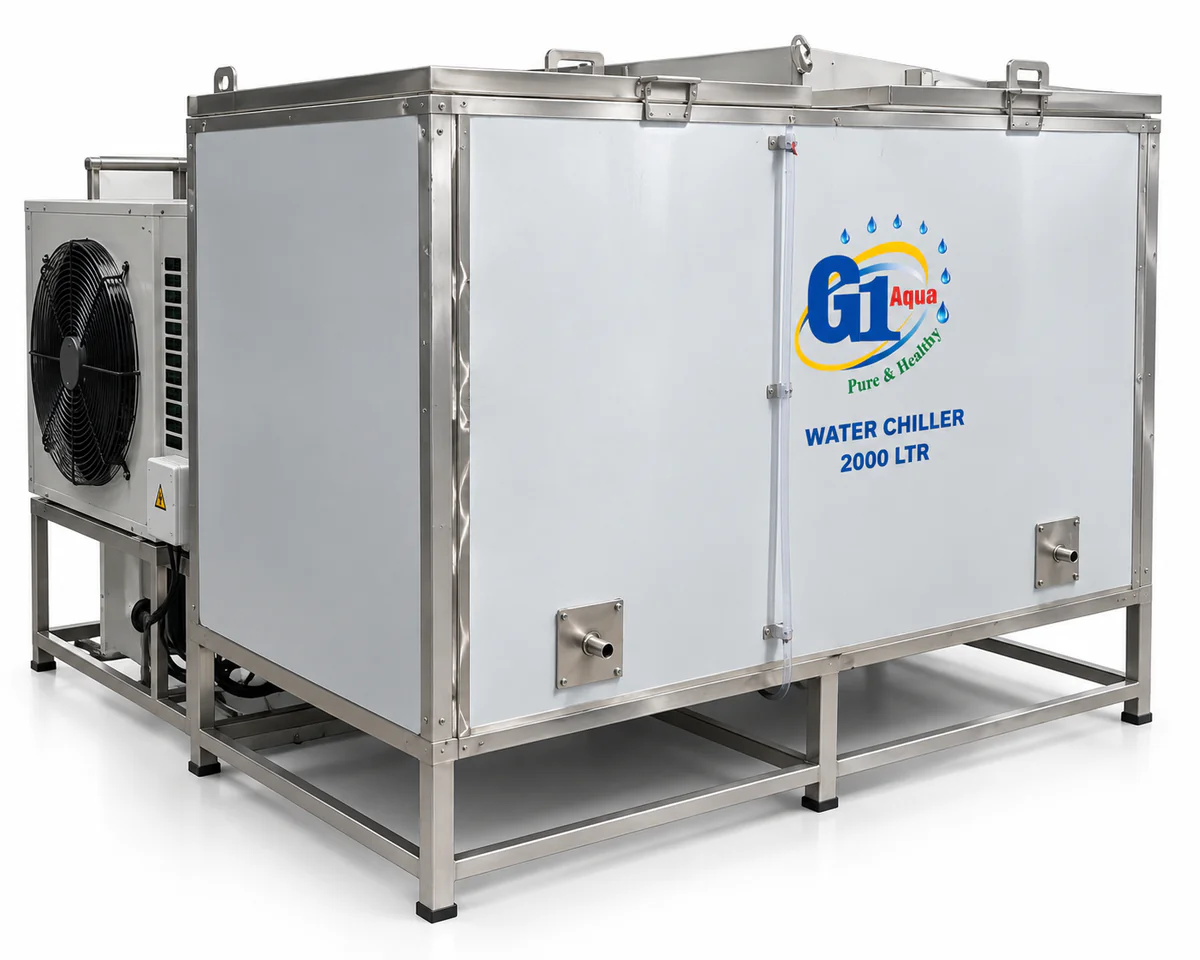 Water Chiller 2000 Ltr SS - G1 Aqua | R-Tech Systems & Services